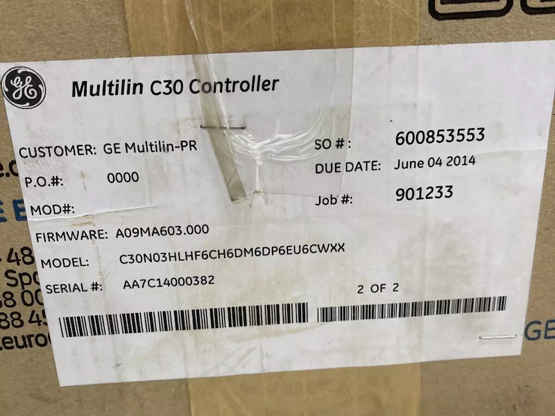 GE Multilin C30 Controller