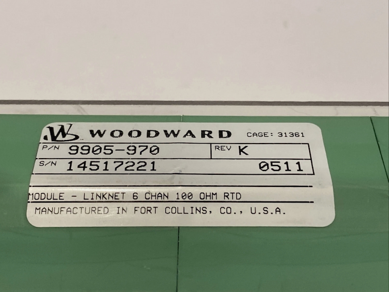 Woodward 9905-970