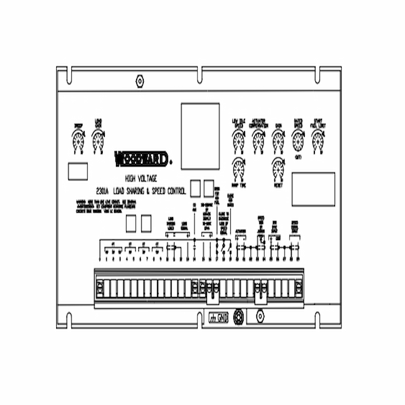 Woodward 1720-015 2301A  Digital Actuator Controller module