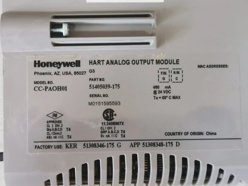 Honeywell CC-PAOH01