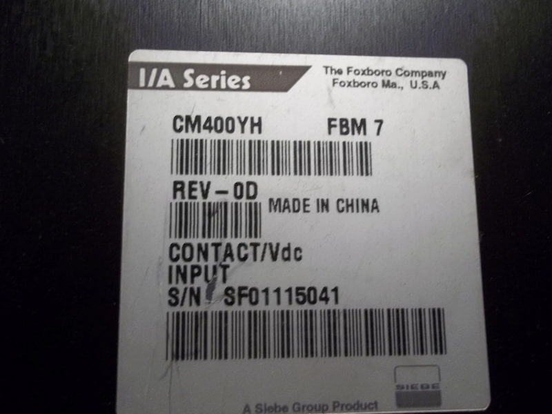 Foxboro CM400YHFBM7 Foxboro CM400YHFBM7