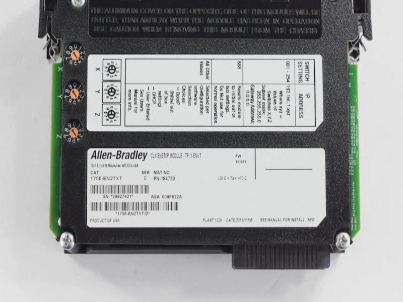 Allen-Bradley 1756-EN2TXT Allen-Bradley 1756-EN2TXT