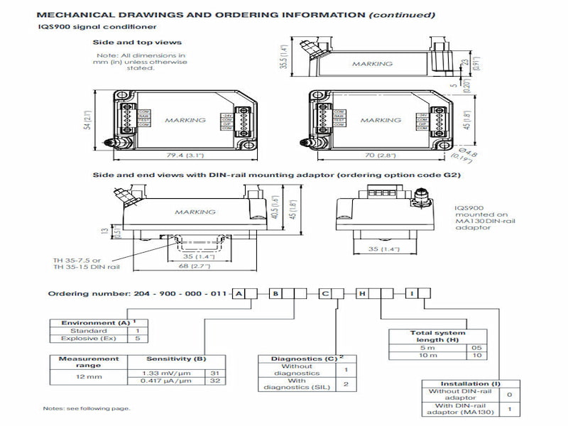IQS900 204-900-000-011 A5-B23-C1-H05-I1