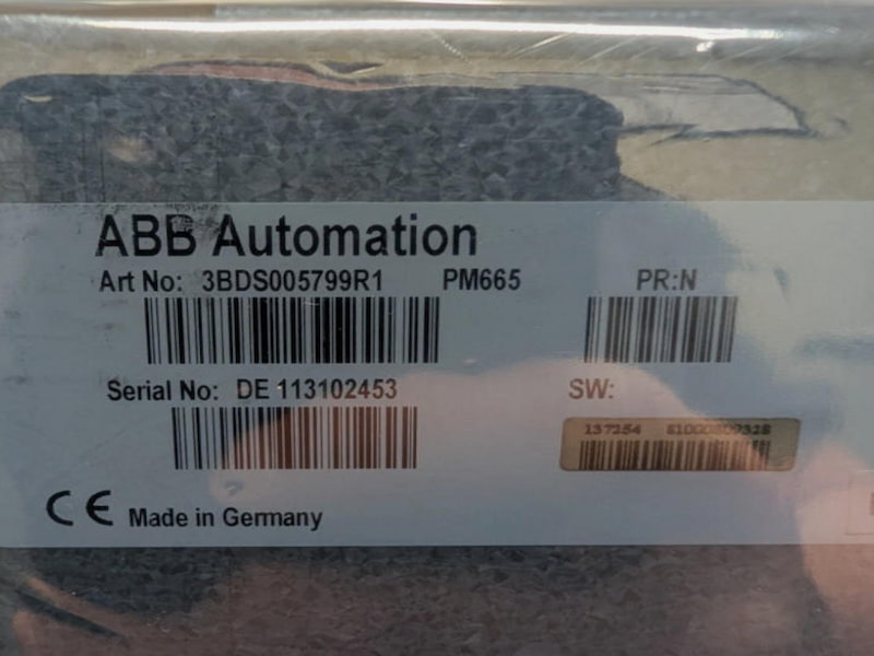 ABB PM665 3BDS005799R1 ABB PM665 3BDS005799R1