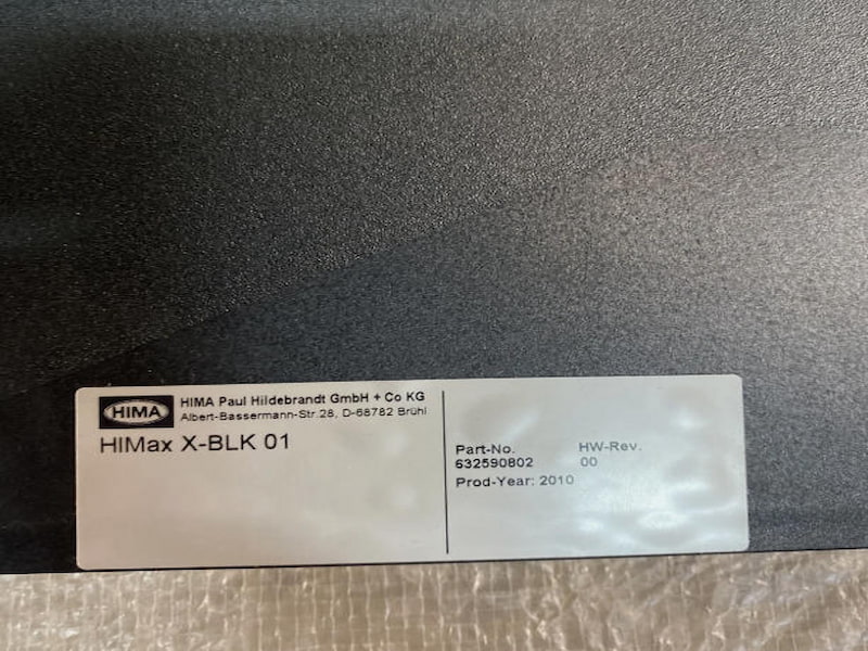 HIMA X-BLK01 632590802 HIMA X-BLK01 632590802